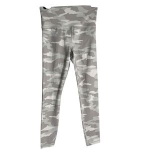 Athleta Elation 7/8 Tight‎ High Waisted Camo Leggings Womens Size XS Gray